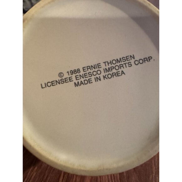 Vintage 1988 Enesco “Pussin’ 50” Cat Mug – Ernie Thomsen Design - Picture 4 of 7